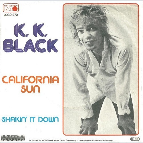 K. K. Black - California Sun / Shakin' It Down (7", Single)