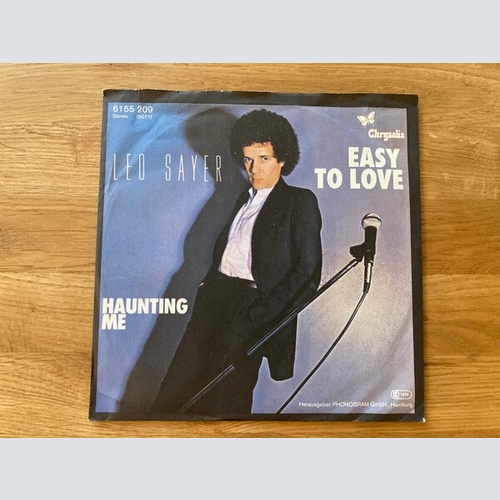 Leo Sayer -  Easy To Love (7", Single)