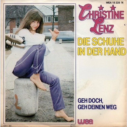 Christine Lenz - Die Schuhe In Der Hand (7", Single)