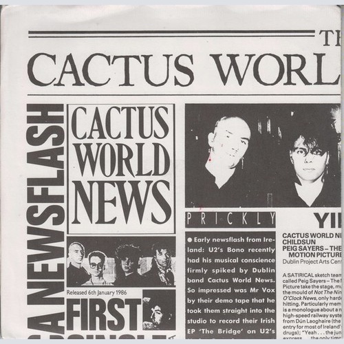 Cactus World News - Years Later (7", S/Sided, MCA)