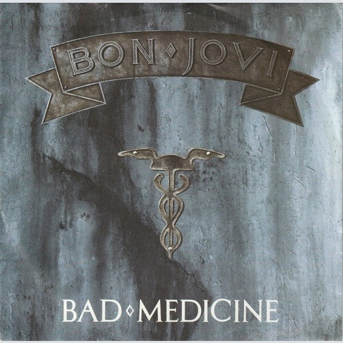 Bon Jovi - Bad Medicine (7", Single, Pap)