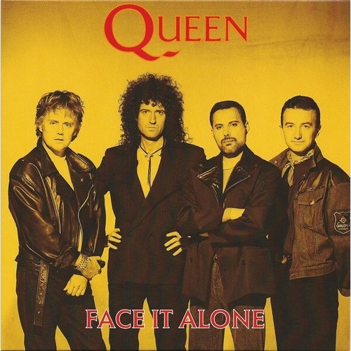 Queen - Face It Alone (7", Single)
