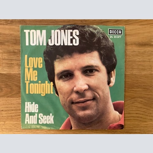 Tom Jones - Love Me Tonight (7", Single, Promo)