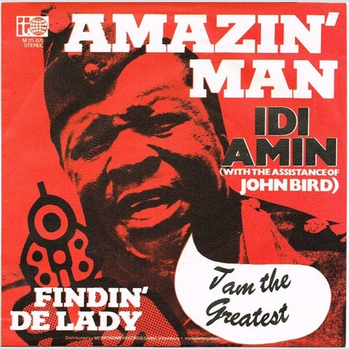 Idi Amin (2) - Amazin' Man (7", Single)