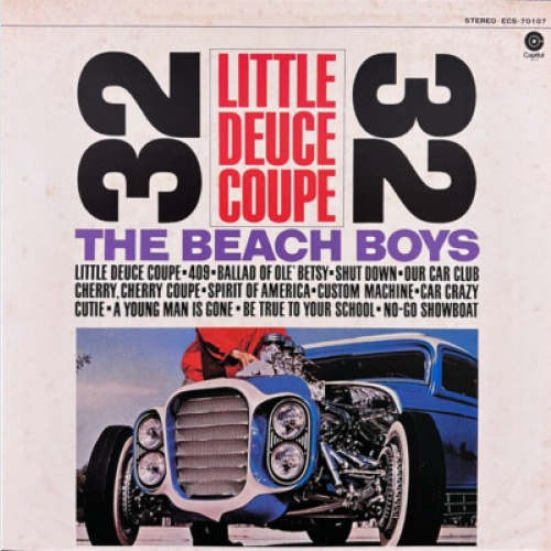The Beach Boys = ビーチ・ボーイズ* - Little Deuce Coupe = リトル・デュース・クーペ (LP, Album, RE)