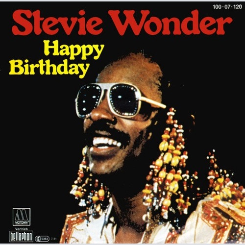 Stevie Wonder - Happy Birthday (7", Single)