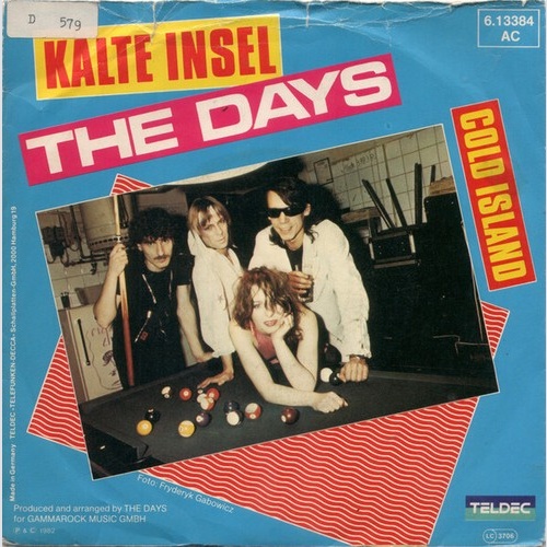 The Days - Kalte Insel (7", Single, Promo)