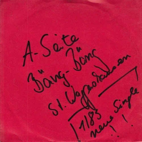 Stefan Waggershausen - Bäng Bäng (7", Single, Promo)