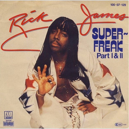Rick James - Super-Freak Part I & II (7", Single)