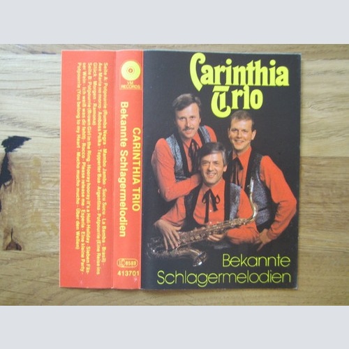 Carinthia Trio - Bekannte Schalgermelodien (Cass, Album)