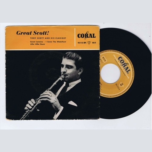 Tony Scott (2) - Great Scott! (7", EP, Mono, Ora)