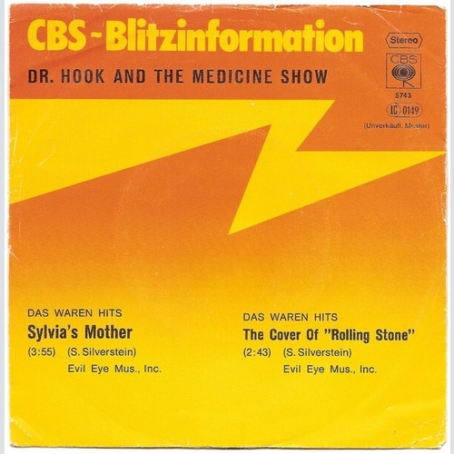 Dr. Hook & The Medicine Show - Sylvia's Mother / The Cover Of "Rolling Stone"...
