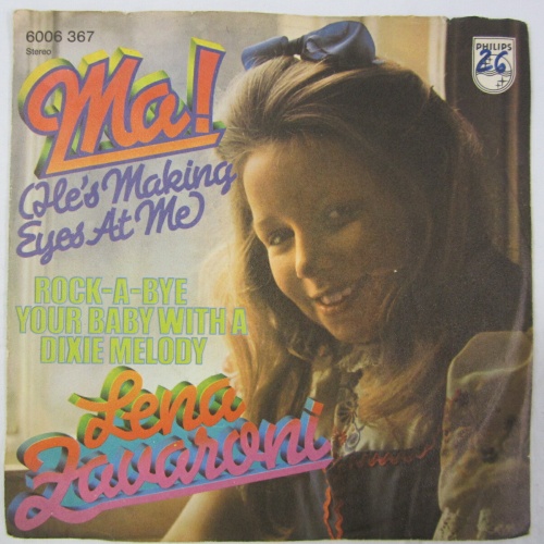 Single / Lena Zavaroni – Ma! (He's Making Eyes At Me) / AUT PRESS /