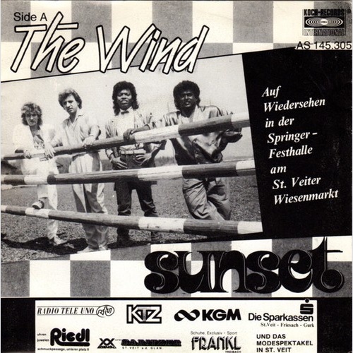 Sunset (28) - The Wind (7", Single, Promo)