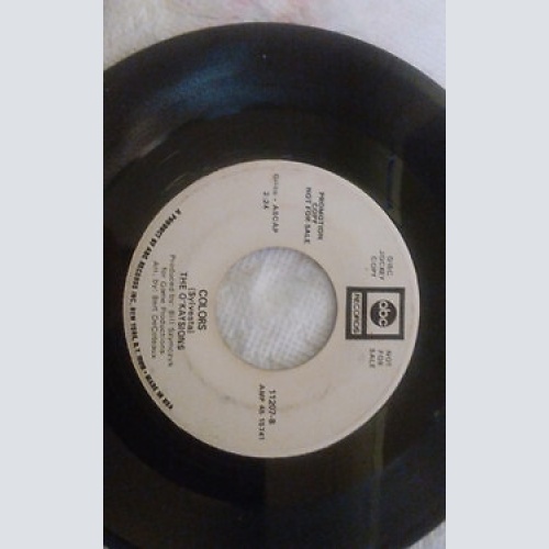 The O'Kaysions - Colors / Twenty Four Hours From Tulsa (7", Promo)