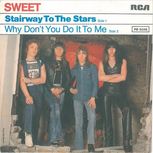 Sweet* - Stairway To The Stars (7", Single)