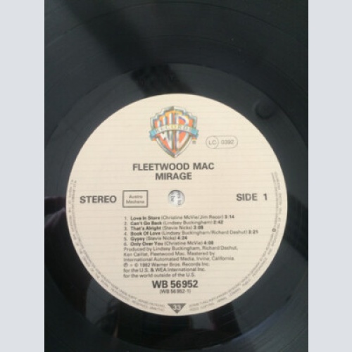 Fleetwood Mac - Mirage (LP, Album)