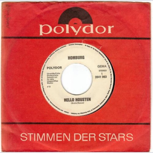 Homburg - Hello Housten (7", Single, Promo)