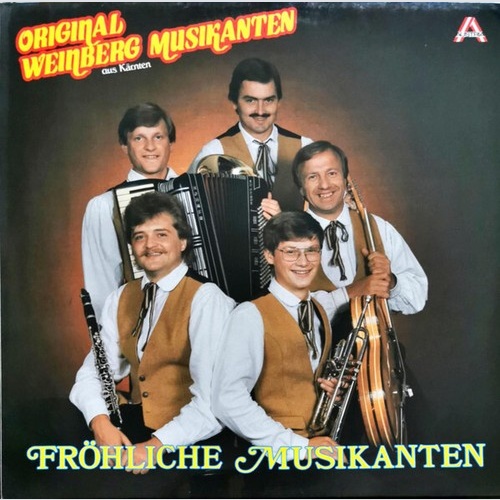 Die Weinberg-Musikanten - Fröhliche Musikanten (LP, Album)