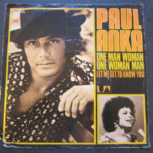 Single / Paul Anka – One Man Woman / DE PRESS /