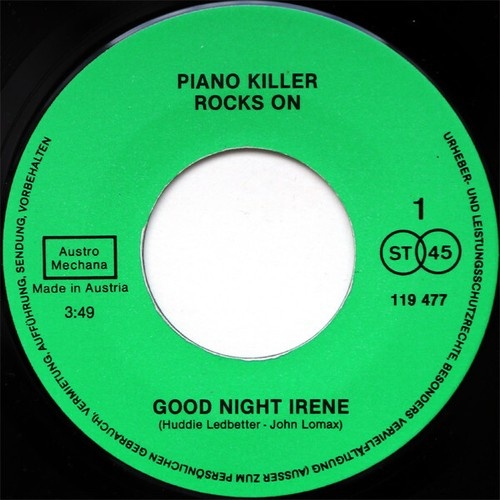 Susanne (51) And Piano Killer - Rocks On (7", Single)