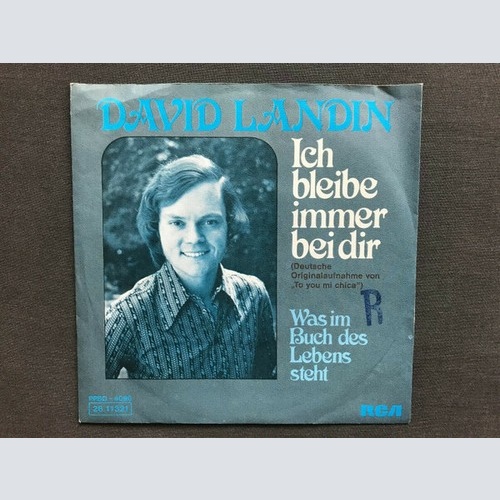 David Landin - Ich Bleibe Immer Bei Dir / Was Im Buch Des Lebens Steht  (7", ...