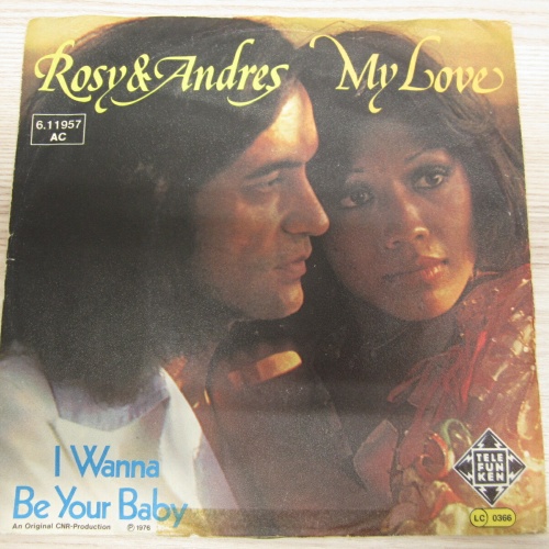Single /  Rosy & Andres ?– My Love     / DE PRESS / RAR /