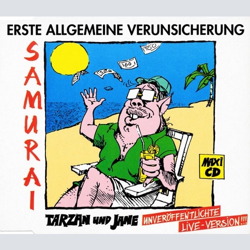 EAV (Erste Allgemeine Verunsicherung) - Samurai (CD, Maxi)