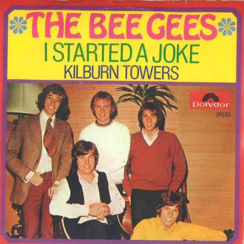 The Bee Gees* - I Started A Joke (7", Single, Mono)