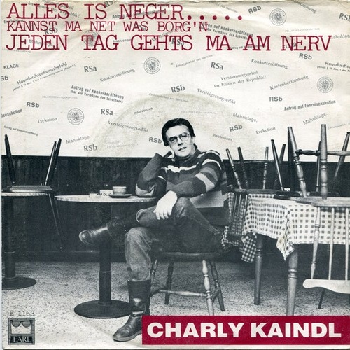 Charly Kaindl - Alles Is Neger... / Jeden Tag Geht's Ma Am Nerv (7", Single)