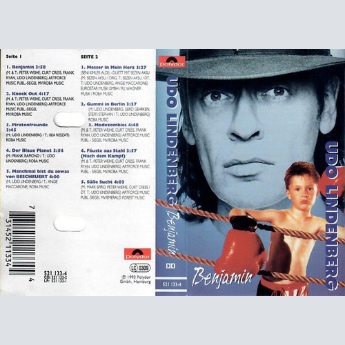 Udo Lindenberg - Benjamin (Cass, Album)