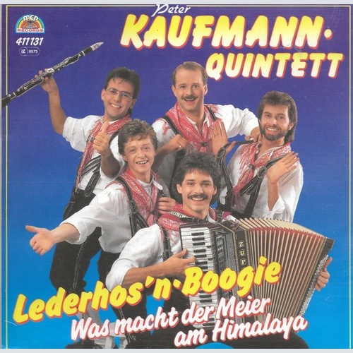 Peter Kaufmann Quintett - Lederhos'n  Boogie (7", Single)