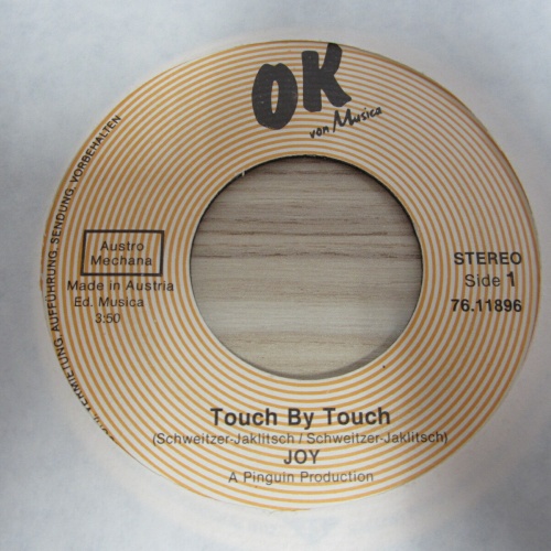 Single /  Joy  ?– Touch By Touch  /  AUT  PRESS  / RAR /