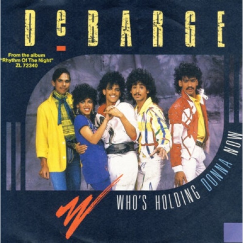 DeBarge - Who's Holding Donna Now (7", Single)