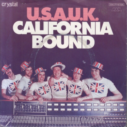 U.S.A.U.K. - California Bound (7", Single)