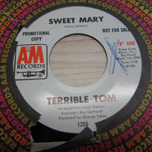 Single /  Terrible Tom ?– Sweet Mary    /   US  PRESS /  RAR /  PROMO /