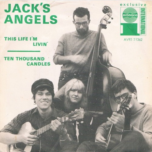 Jack's Angels - This Life I'm Livin' / Ten Thousand Candles (7", Single)