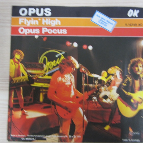 Single /  Opus ?– Flyin' High    / 1985 / DE  PRESS /  RAR /