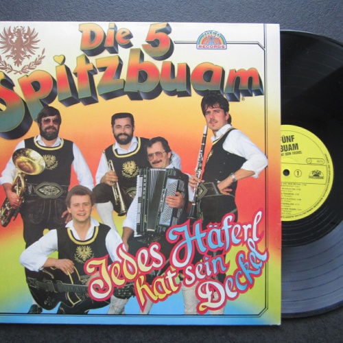 LP / Die 5 Spitzbuam - Jedes Häferl hat sein Deckel / MCP REC. / AUSTRIA /
