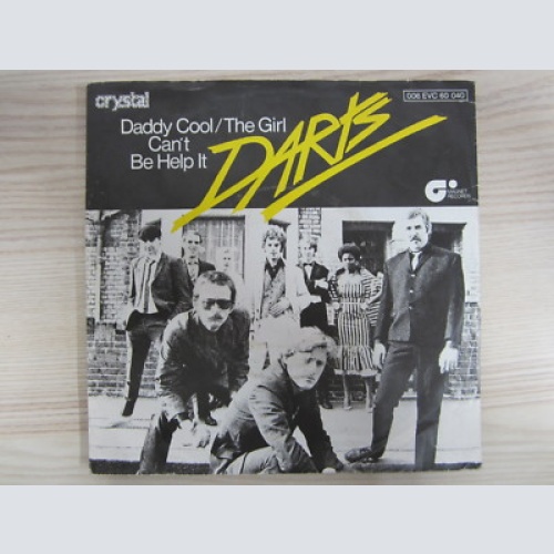 Single /  Darts – Daddy Cool / The Girl Can't Be Help It / 1977 / RAR /