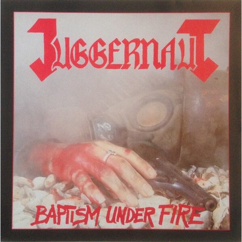 Juggernaut (4) - Baptism Under Fire (LP, Album)