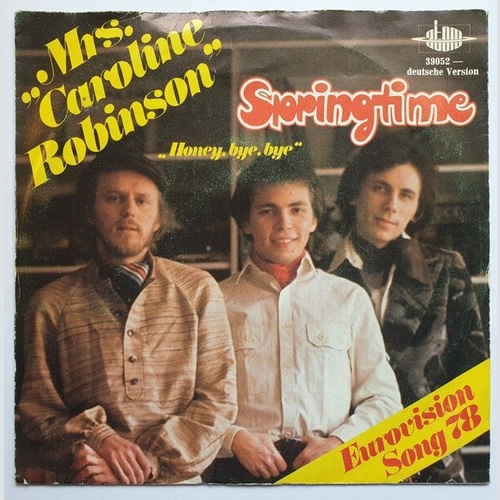 Springtime (3) - Mrs. Caroline Robinson (7", Single)