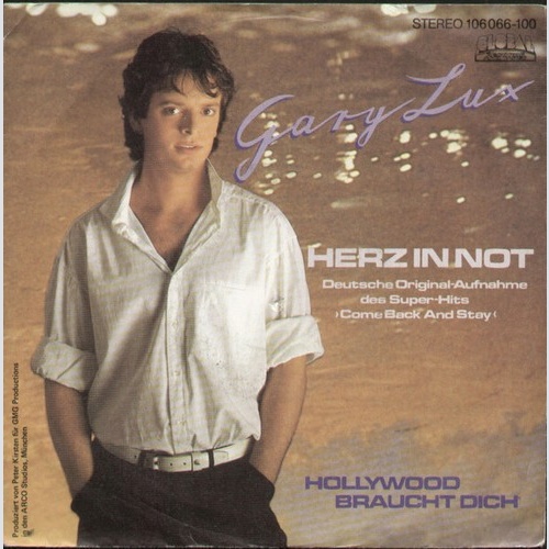 Gary Lux - Herz In Not (7", Single)