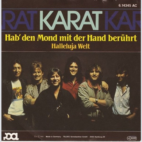 Karat - Hab' Den Mond Mit Der Hand Berührt / Halleluja Welt (7", Single)