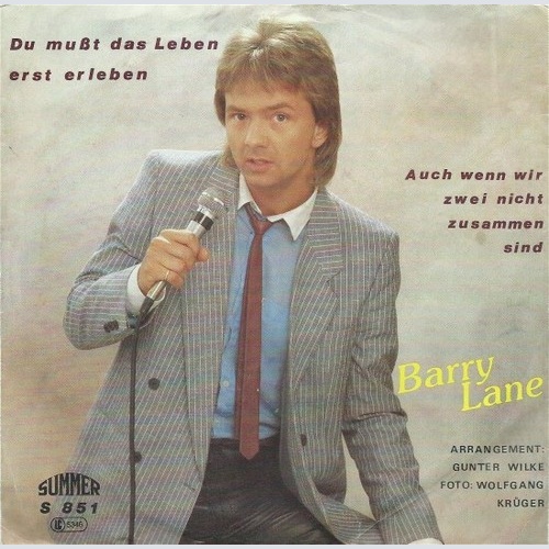 Barry Lane - Du Mußt Das Leben Erst Erleben (7", Single)