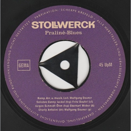 Wolfgang Dauner - Praliné-Blues / Schwarzer-Herren-Fox (Flexi, 7", Single)