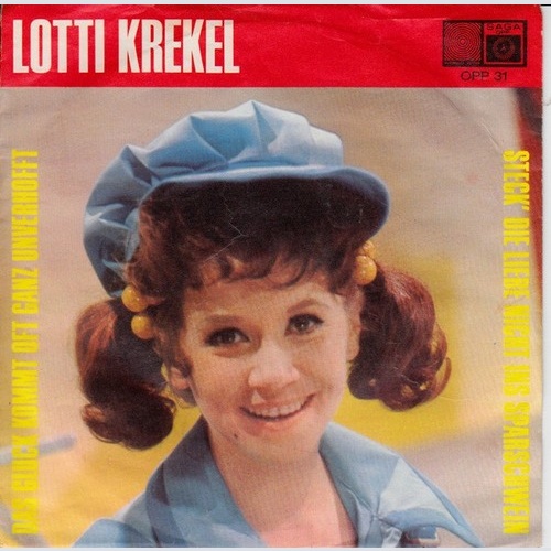 Lotti Krekel - Das Glück Kommt Oft Ganz Unverhofft (7", Single)