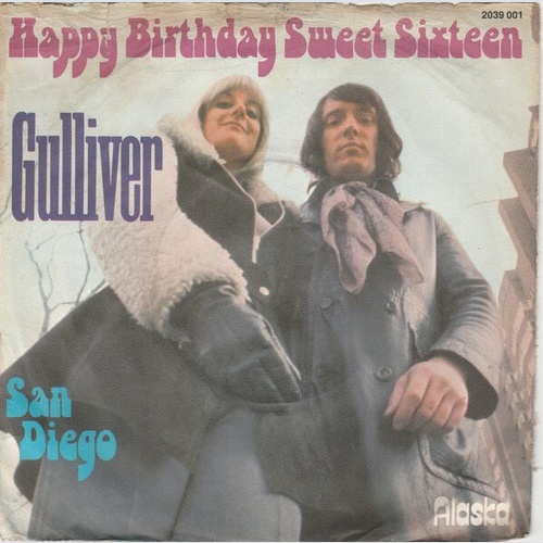 Gulliver (12) - Happy Birthday Sweet Sixteen (7", Single)