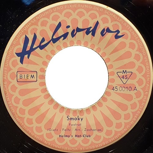Helmy's Hot-Club - Smoky / Minne-Minne-Haha (7", Single, Mono)