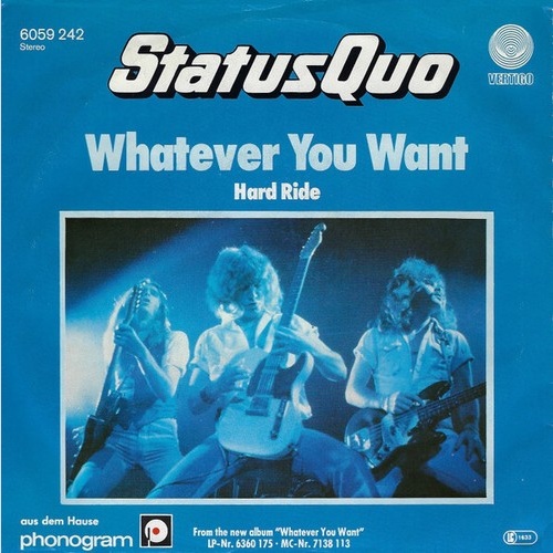Status Quo - Whatever You Want (7", Single)